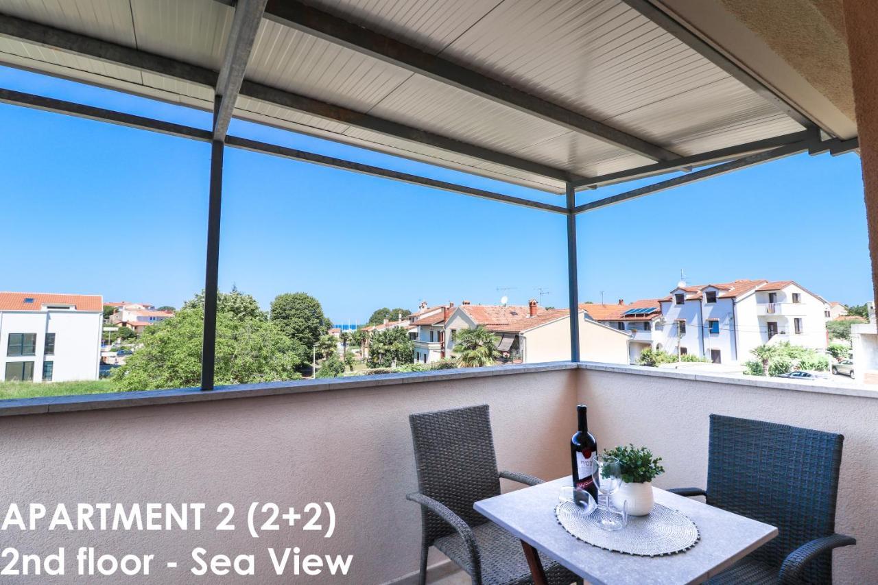Sunshine Apartments Funtana With Balcony And Sea View Esterno foto